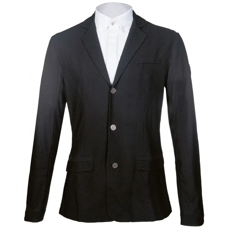 HKM Mesh Show Jacket Mens in Black-2